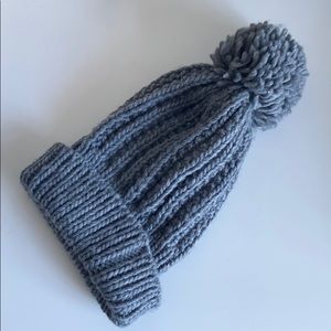 H&M Grey Cable Knit Beanie